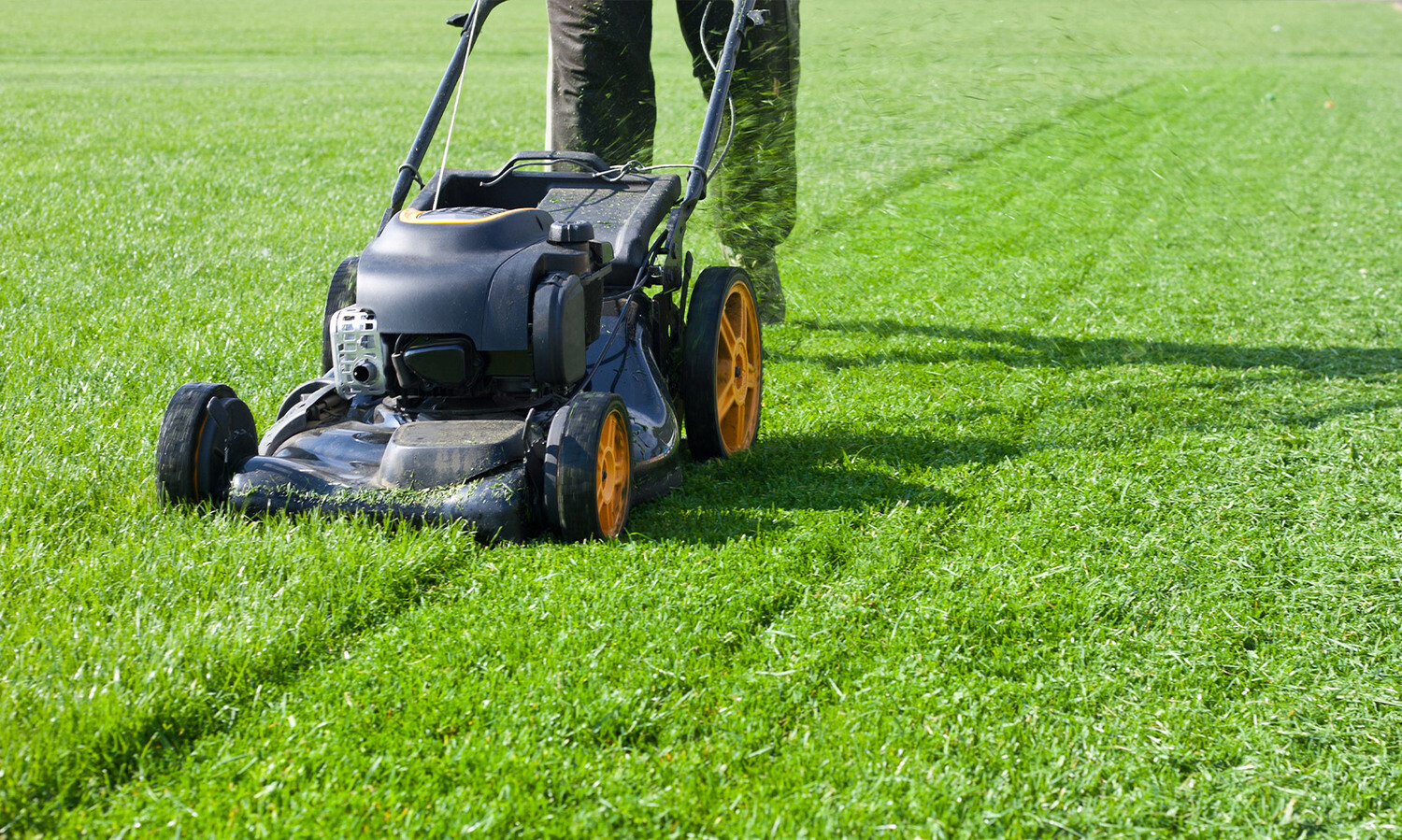 Lawn mowing discount maintenance near me