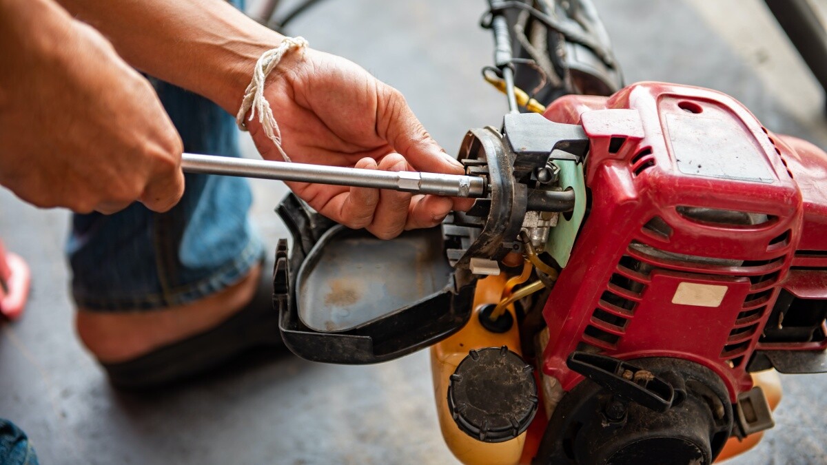 Weed eater repair shop sale