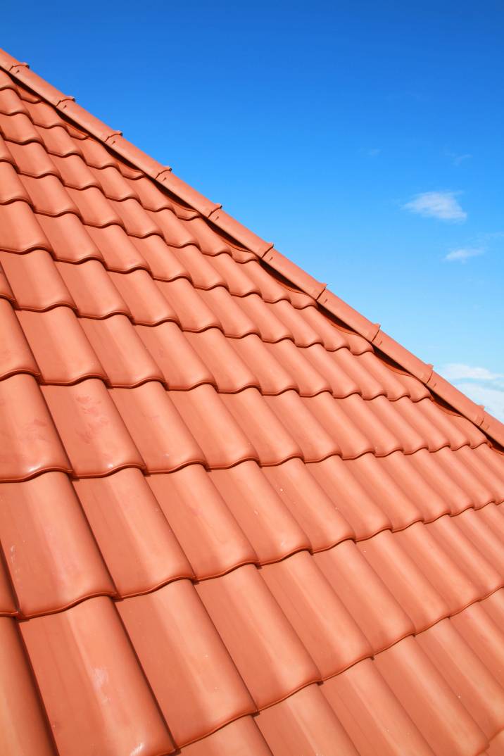 unfixed roof tiles