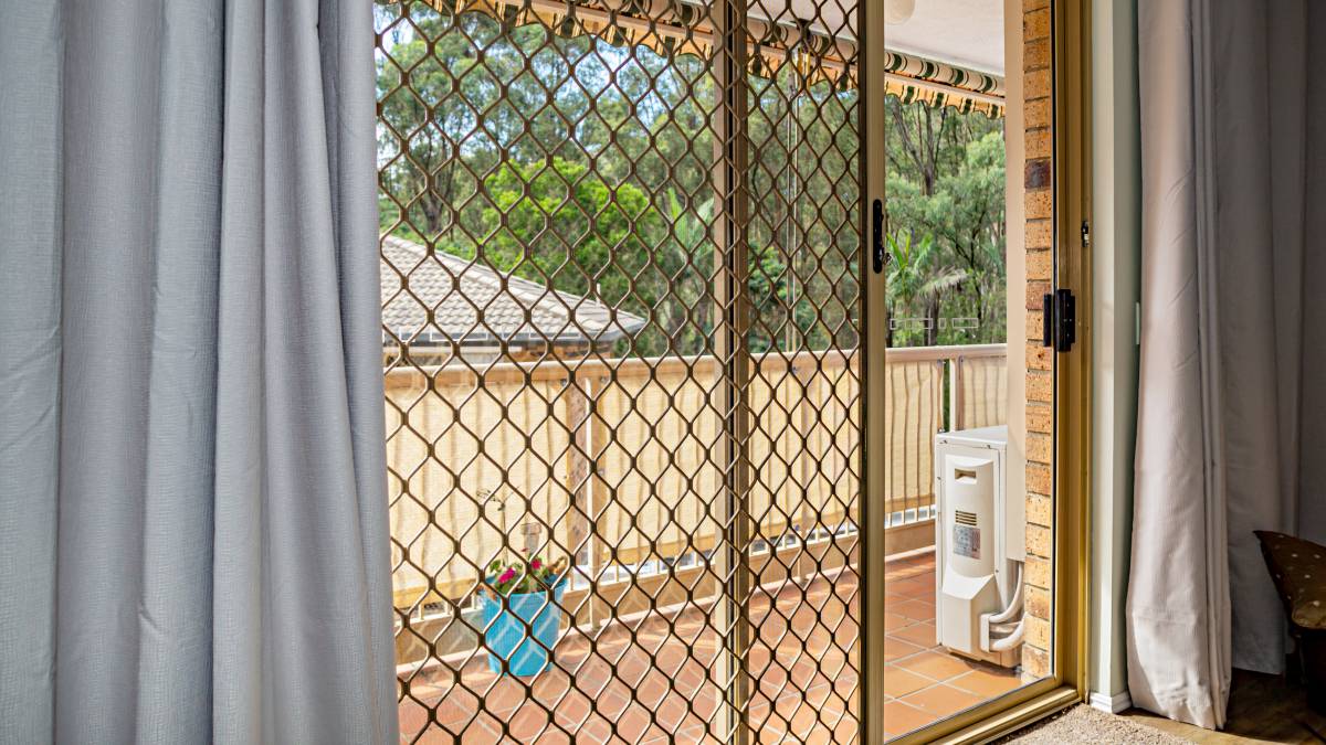 Install pet door hot sale in security screen