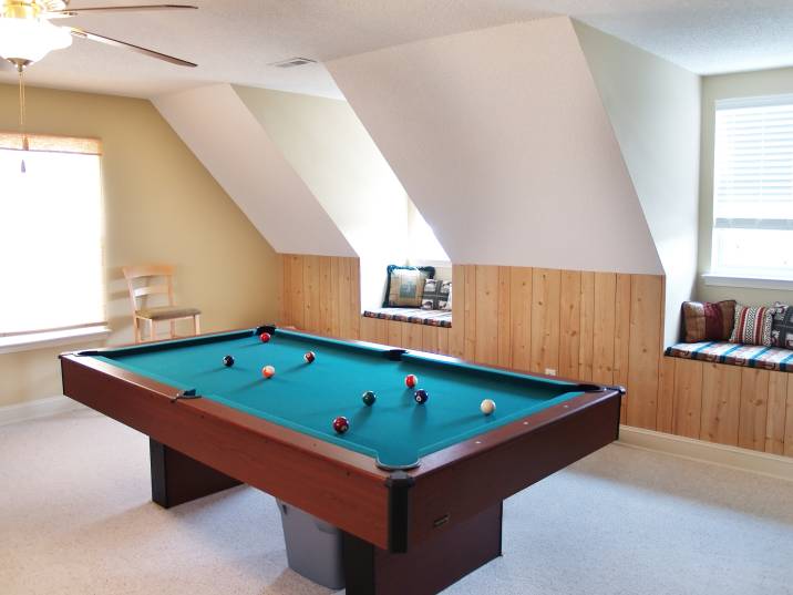 pool table at home