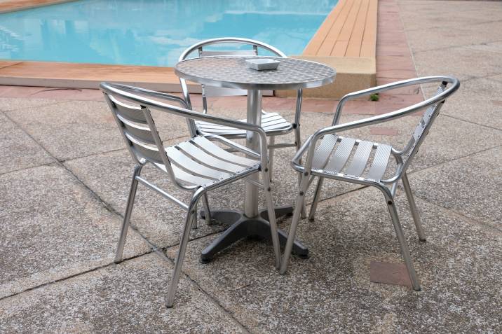 stainless steel outdoor furniture