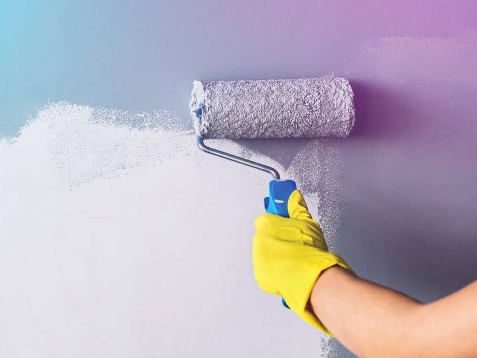 How To Add Texture To Your Walls Using Just A Paint Roller