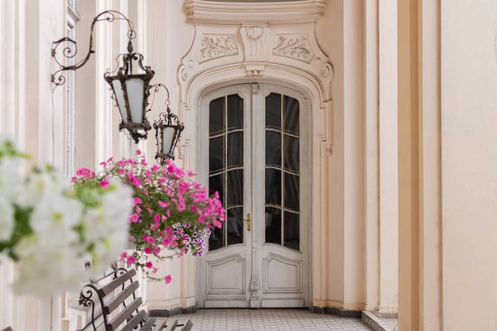 Parisian style front door