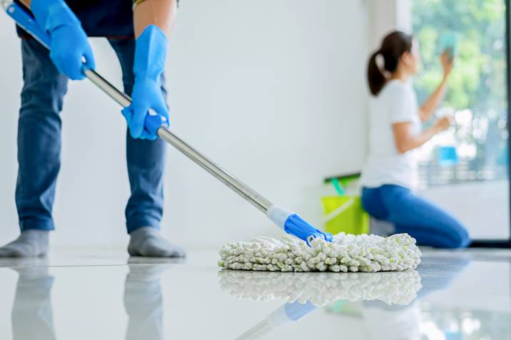Cleaning to prepare for your move