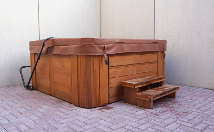 leather hot tub cover