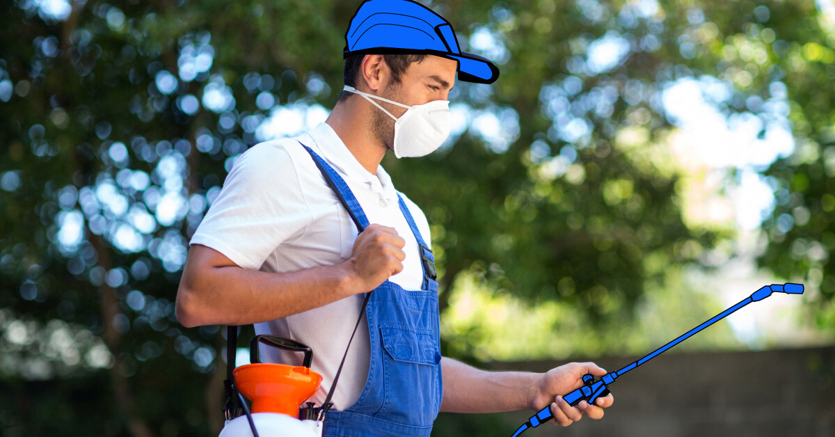 Tasker performing a Pest Control job.