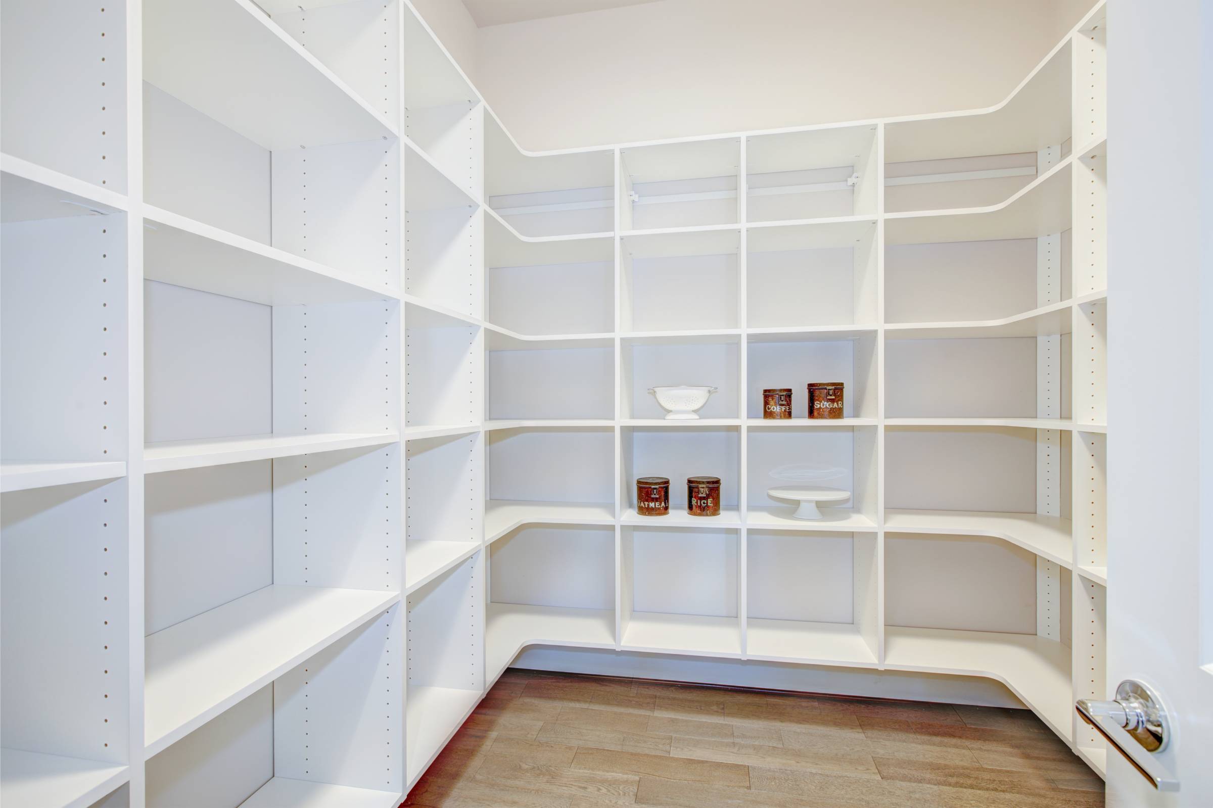 a new walk-in pantry