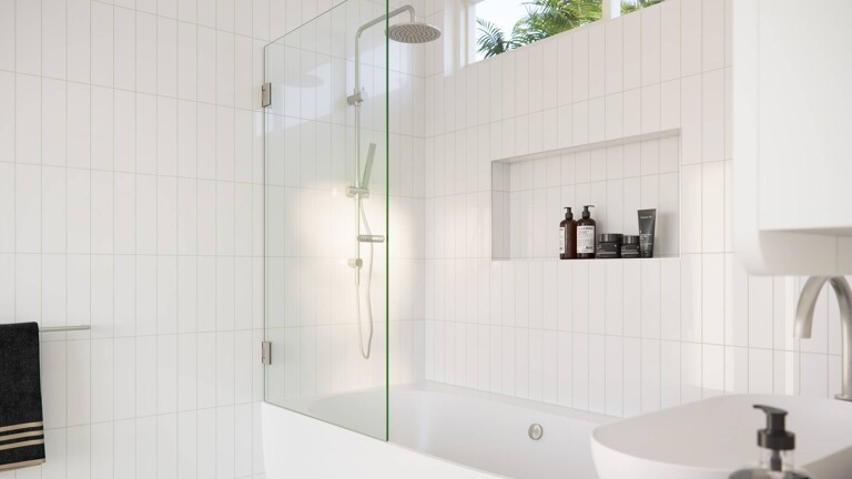 DSI LIGHTING Astra 22 In. Matte Black Integrated LED Vanity Light Bar With Etched Ribbed Glass Shade DSHD39675C1 - The Home Depot