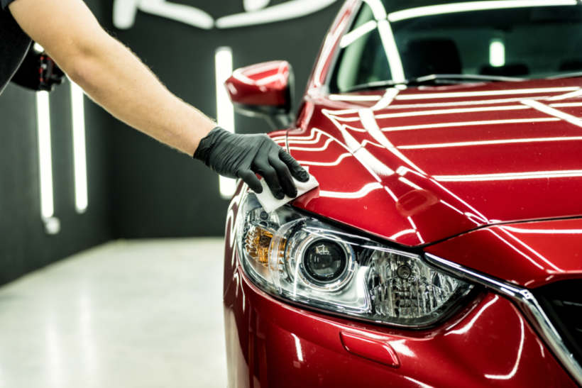  PPF vs Ceramic Coating - Car’s sleek appearance enhanced with PPF or ceramic coating.