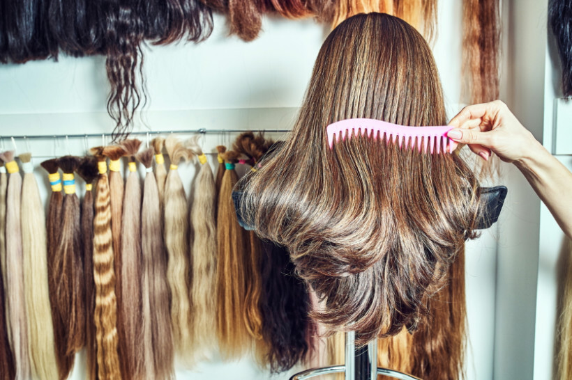 hair extensions cost - Combing hair extensions to maintain quality