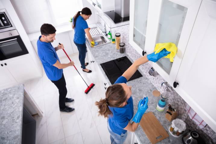 Assigning cleaning jobs to taskers