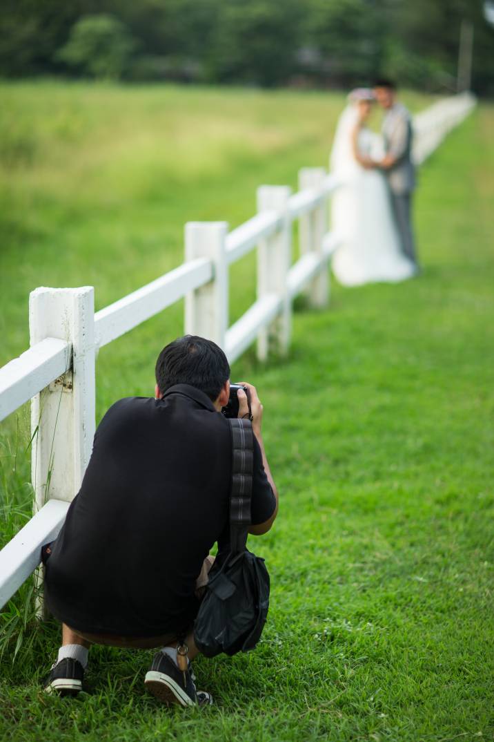 wedding photoshoot in the farm