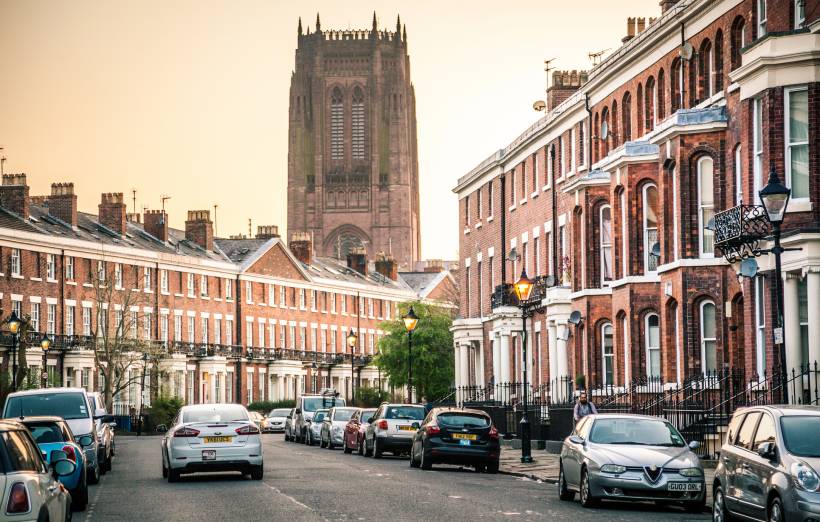 Liverpool’s Cathedral Quarter showcasing historic architecture and residential appeal for new movers