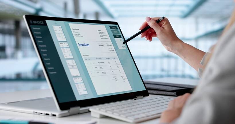 bookkeeper vs accountant - Reviewing invoice details to determine accountant or bookkeeper fees