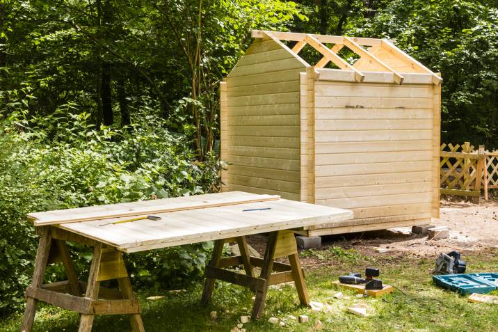 Building a shed