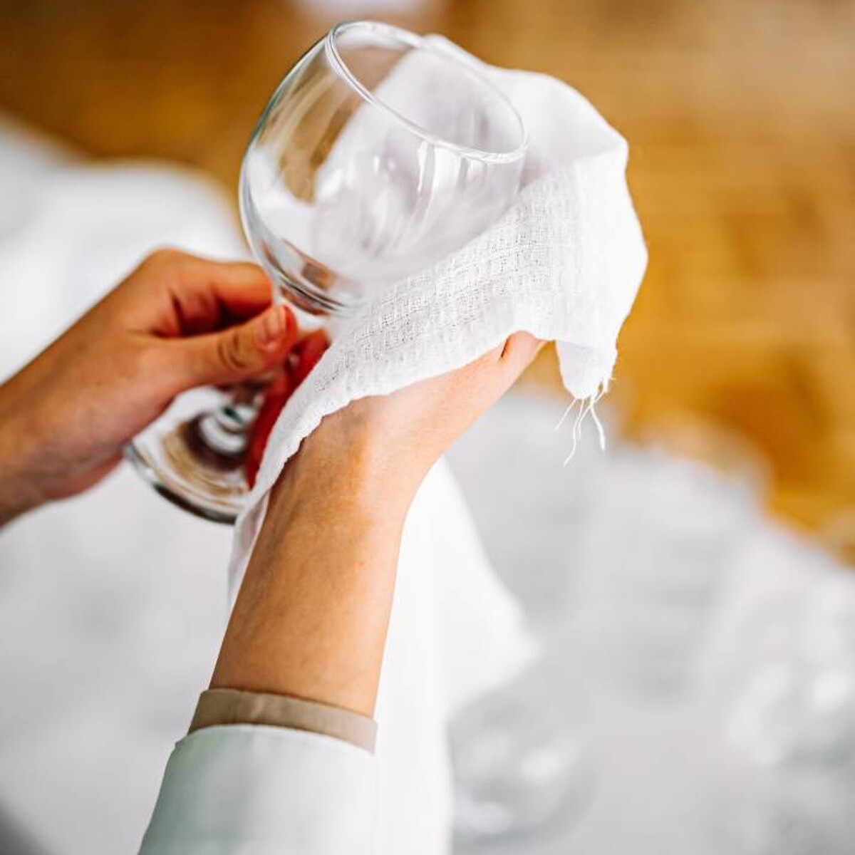 How to Clean Stained Wine Glasses