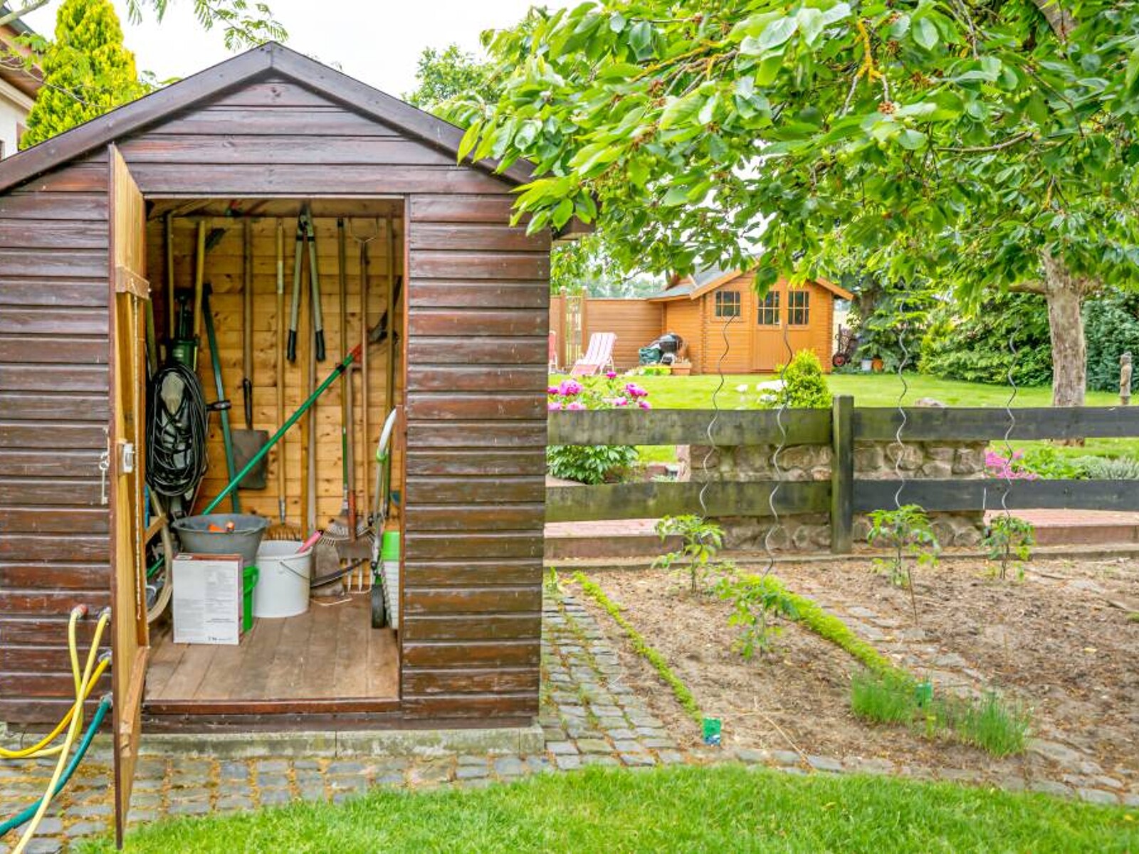 reorganise your shed at least once a year