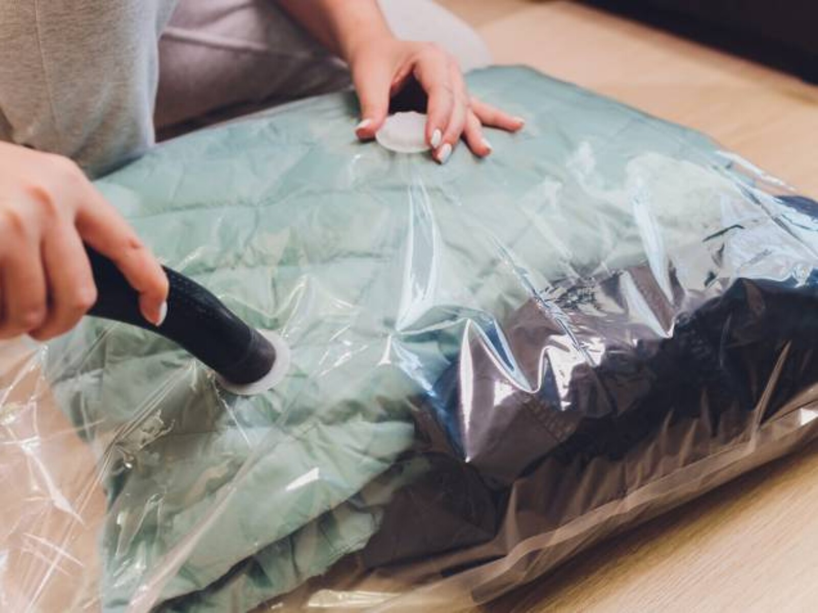Mattress Vacuum Bag for Moving Vacuum Seal Mattress Bag Vacuum Quilt  Clothes Bag 