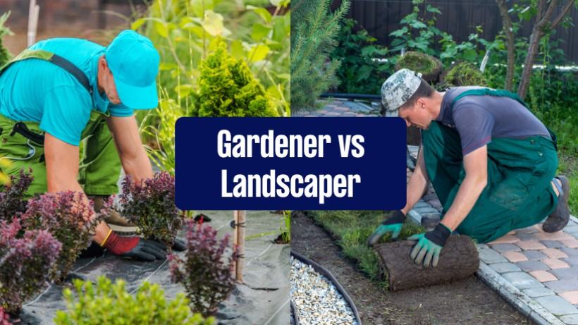 Comparing gardeners and landscapers based on project scope, service cost, and more